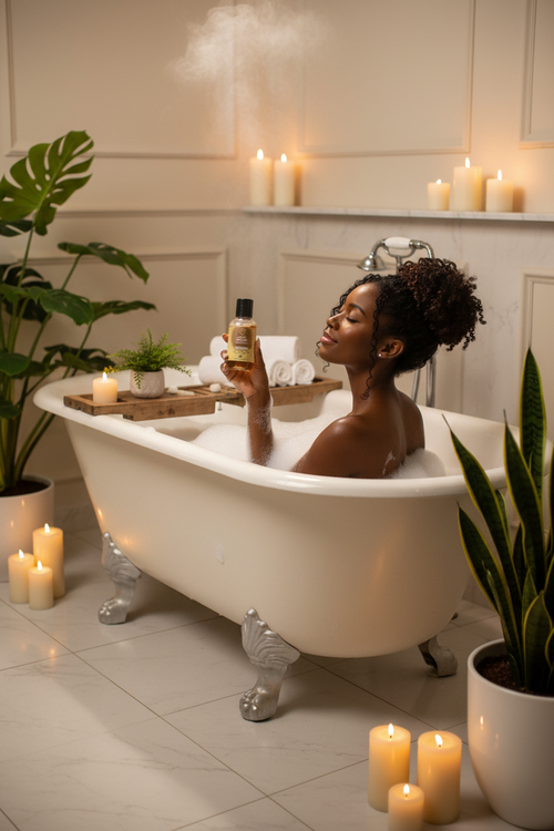 Earthy Organicz Honey Vanilla Shower Gel - Travel Size