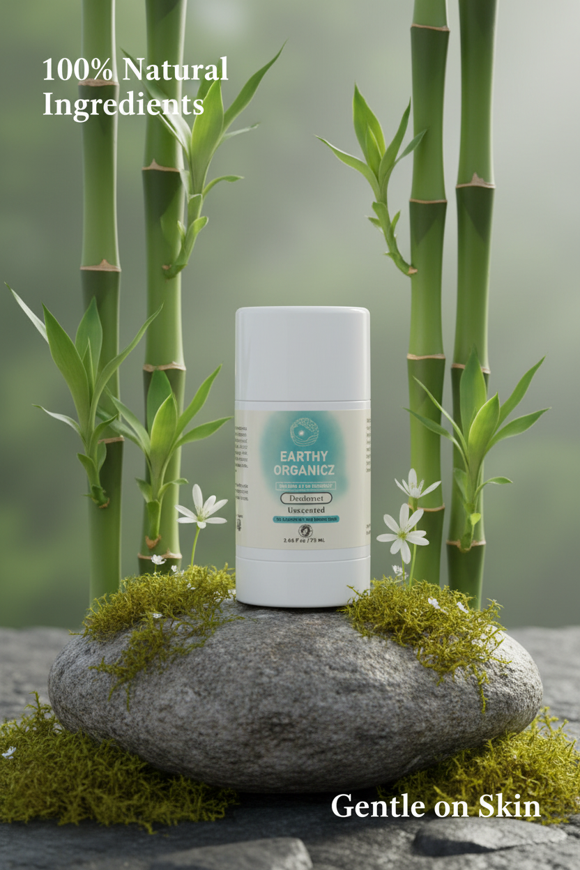Earthy Organicz Unscented Deodorant